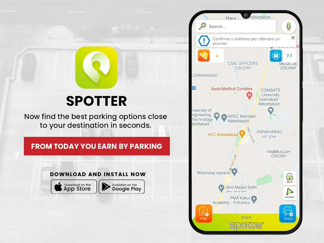 Spotter – Parking finder solution